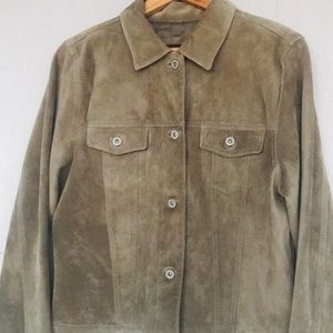 Eddie Bauer Suede Jacket Women’s M